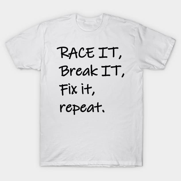 Race it T-Shirt by Tuner Society SA